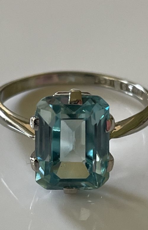 ZIRCON MID CENTURY RING - ADDITIONAL PHOTO 2