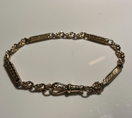 1950S WATCH CHAIN STYLE BRACELET - ADDITIONAL PHOTO 2