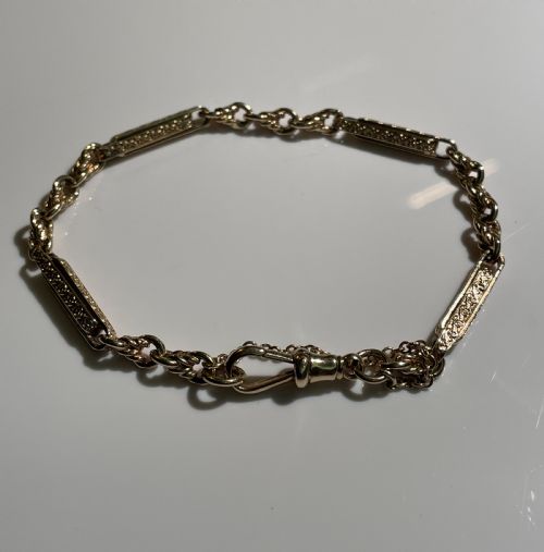 1950S WATCH CHAIN STYLE BRACELET - ADDITIONAL PHOTO 3