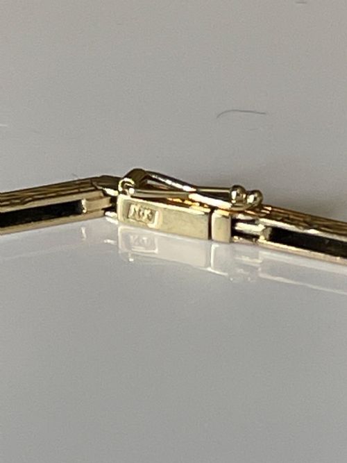 ART DECO SAPPHIRE AND DIAMOND BRACELET - ADDITIONAL PHOTO 6