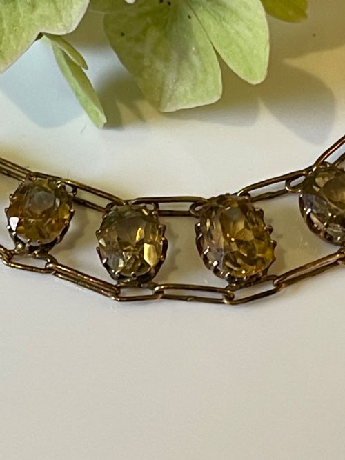 ZIRCON EARLY 20TH CENTURY BRACELET - ADDITIONAL PHOTO 1