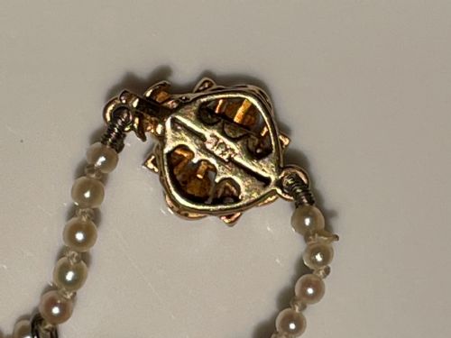 EARLY 20TH CENTURY NATURAL PEARL NECKLACE - ADDITIONAL PHOTO 5