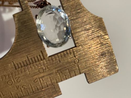 AQUAMARINE PENDANT - ADDITIONAL PHOTO 5