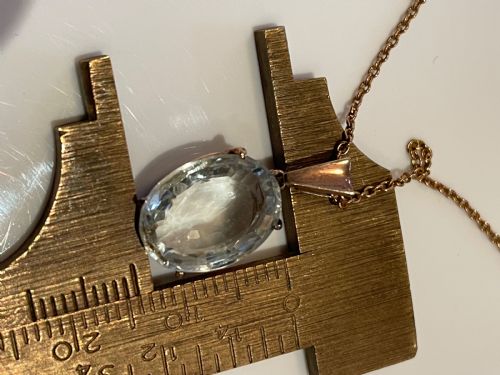 AQUAMARINE PENDANT - ADDITIONAL PHOTO 6