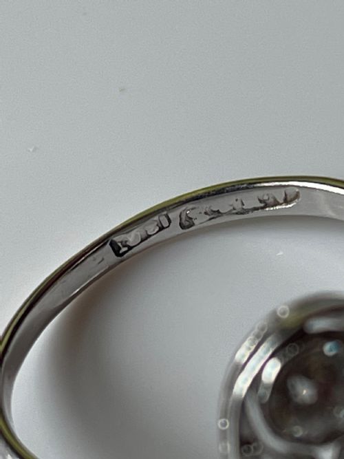 EDWARDIAN DIAMOND PANEL RING - ADDITIONAL PHOTO 4