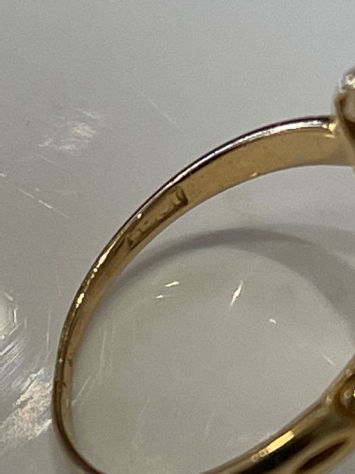 VICTORIAN OLD CUT DIAMOND MARQUISE RING - ADDITIONAL PHOTO 4