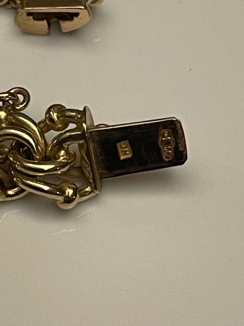 PREREVOLUTIONARY 14CT GOLD RUSSIAN BRACELET - ADDITIONAL PHOTO 1
