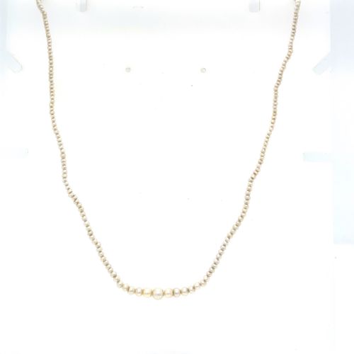 NATURAL CERTIFIED SALTWATER PEARL NECKLACE - ADDITIONAL PHOTO 3