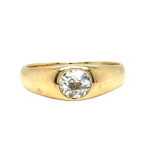 DIAMOND VICTORIAN SOLITAIRE RING - ADDITIONAL PHOTO 1