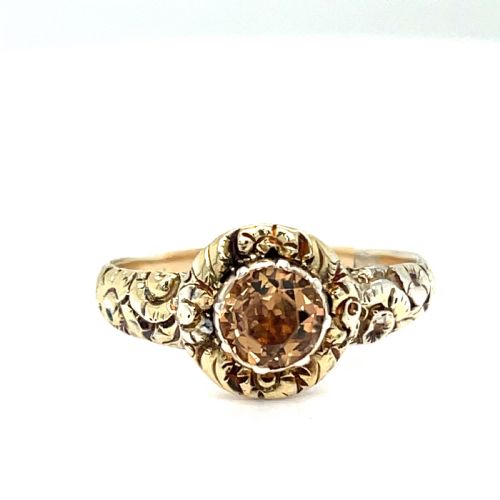 georgian topaz ring - CATEGORY: ANTIQUE JEWELLERY - DATED GEORGIAN