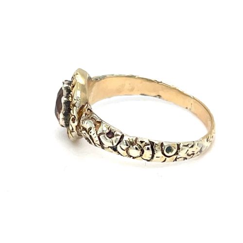 GEORGIAN TOPAZ RING - ADDITIONAL PHOTO 3