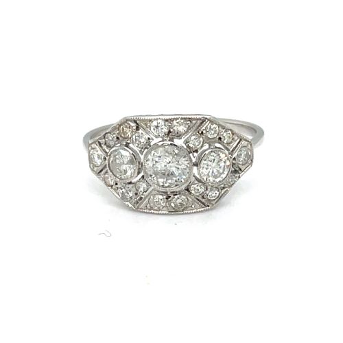 ANTIQUE OLD CUT DIAMOND RING - ADDITIONAL PHOTO 1