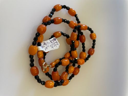 AMBER EDWARDIAN NECKLACE