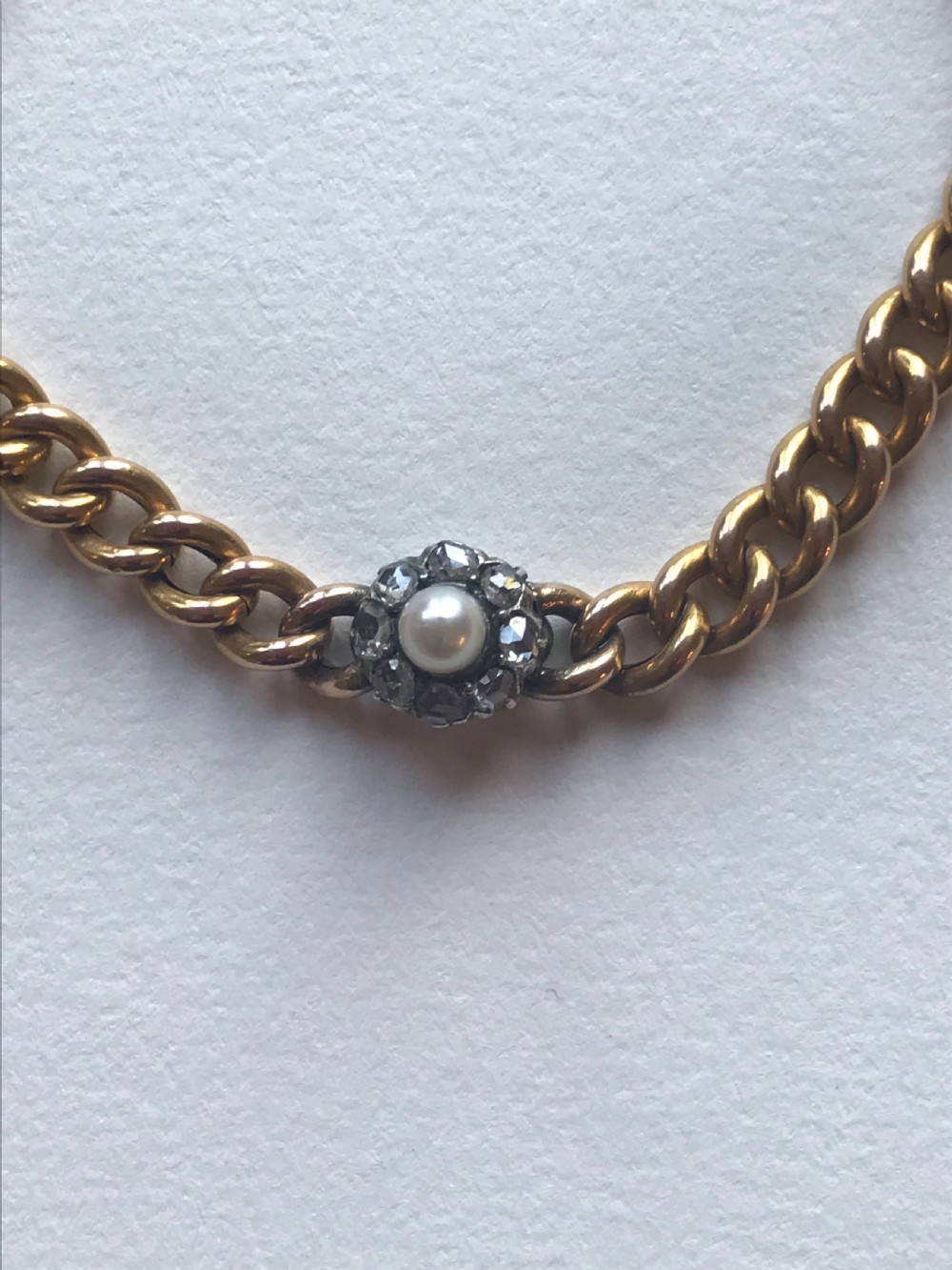 An 18ct Gold Diamond Victorian Bracelet View III