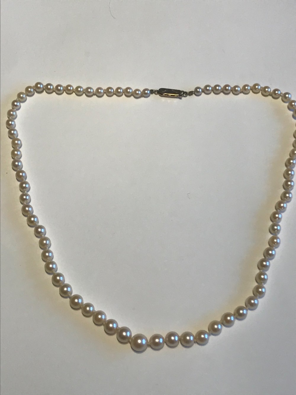 Cultured Pearl Edwardian Necklace