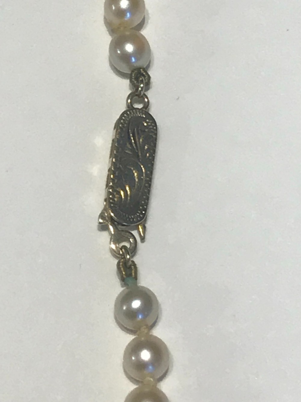 Cultured Pearl Edwardian Necklace View II
