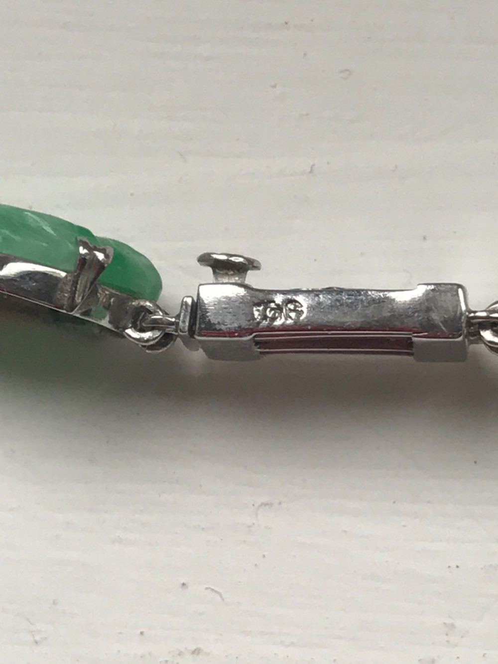 A Jade White Gold Bracelet View IV
