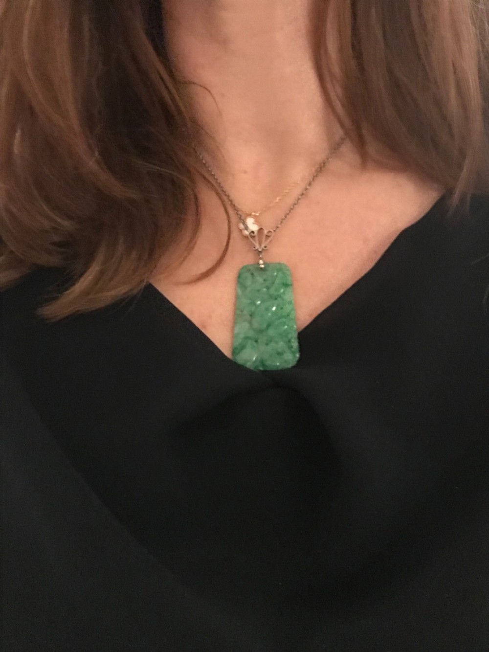 A Natural Jade Pendant