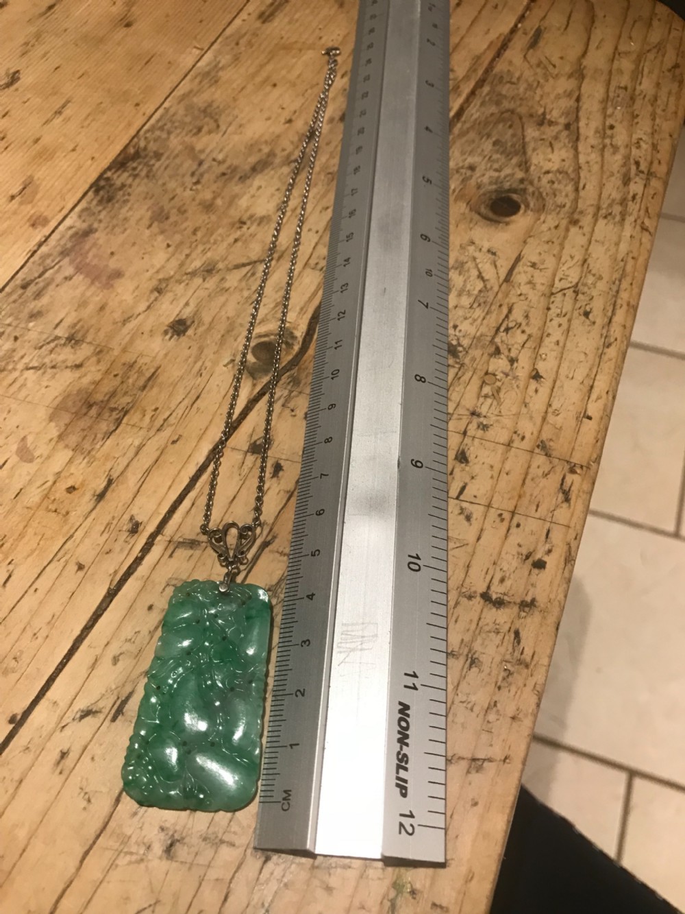 A Natural Jade Pendant View VI
