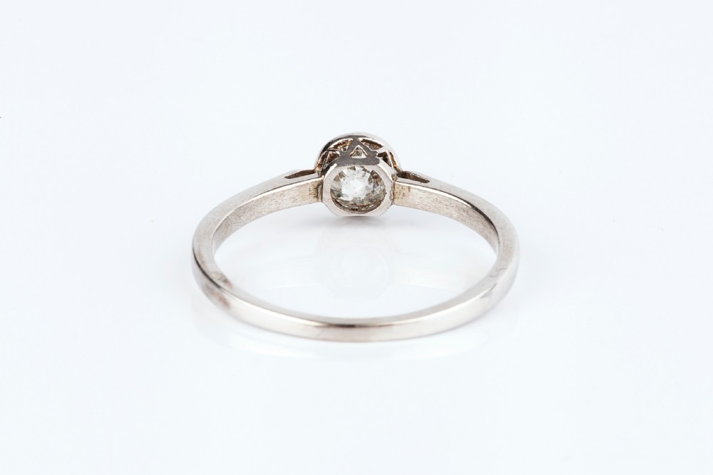 Edwardian 0.6ct Diamond Ring 18ct gold View II