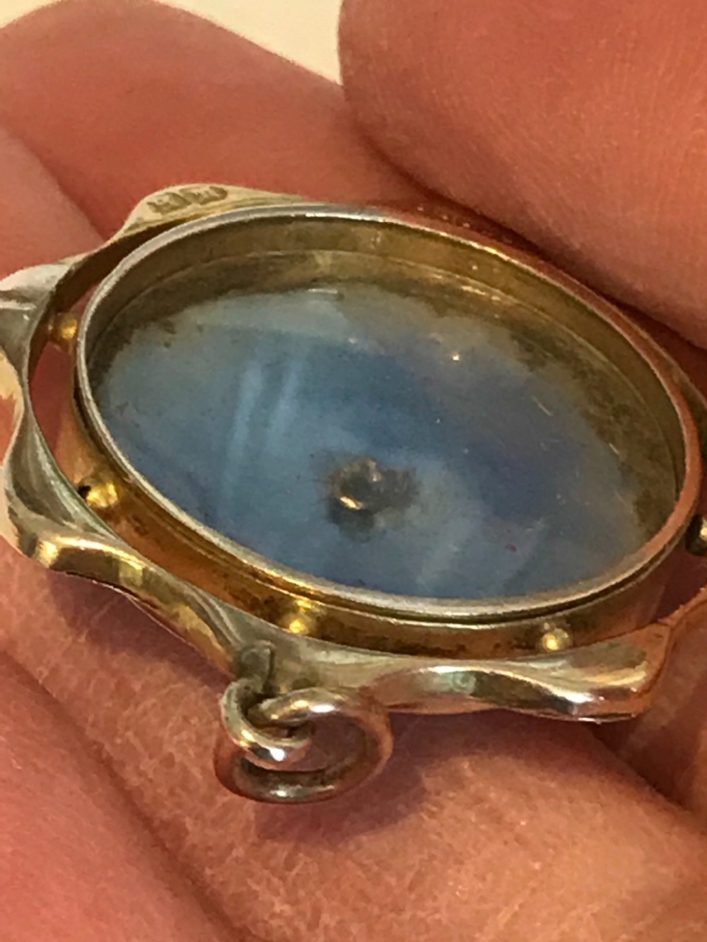 A Victorian 9ct Gold Enamel Picture Locket View II