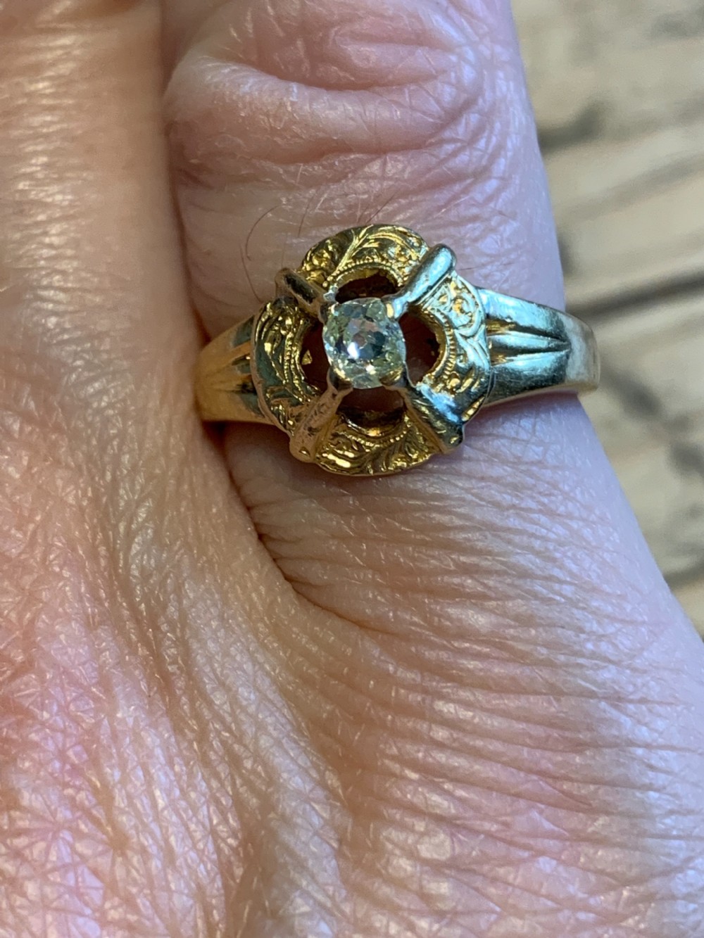 A Victorian Diamond Ring