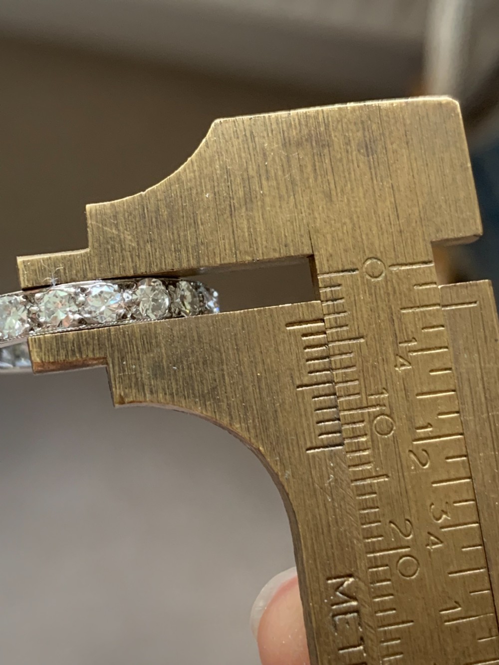 Platinum and Diamond Eternity Band  View VI