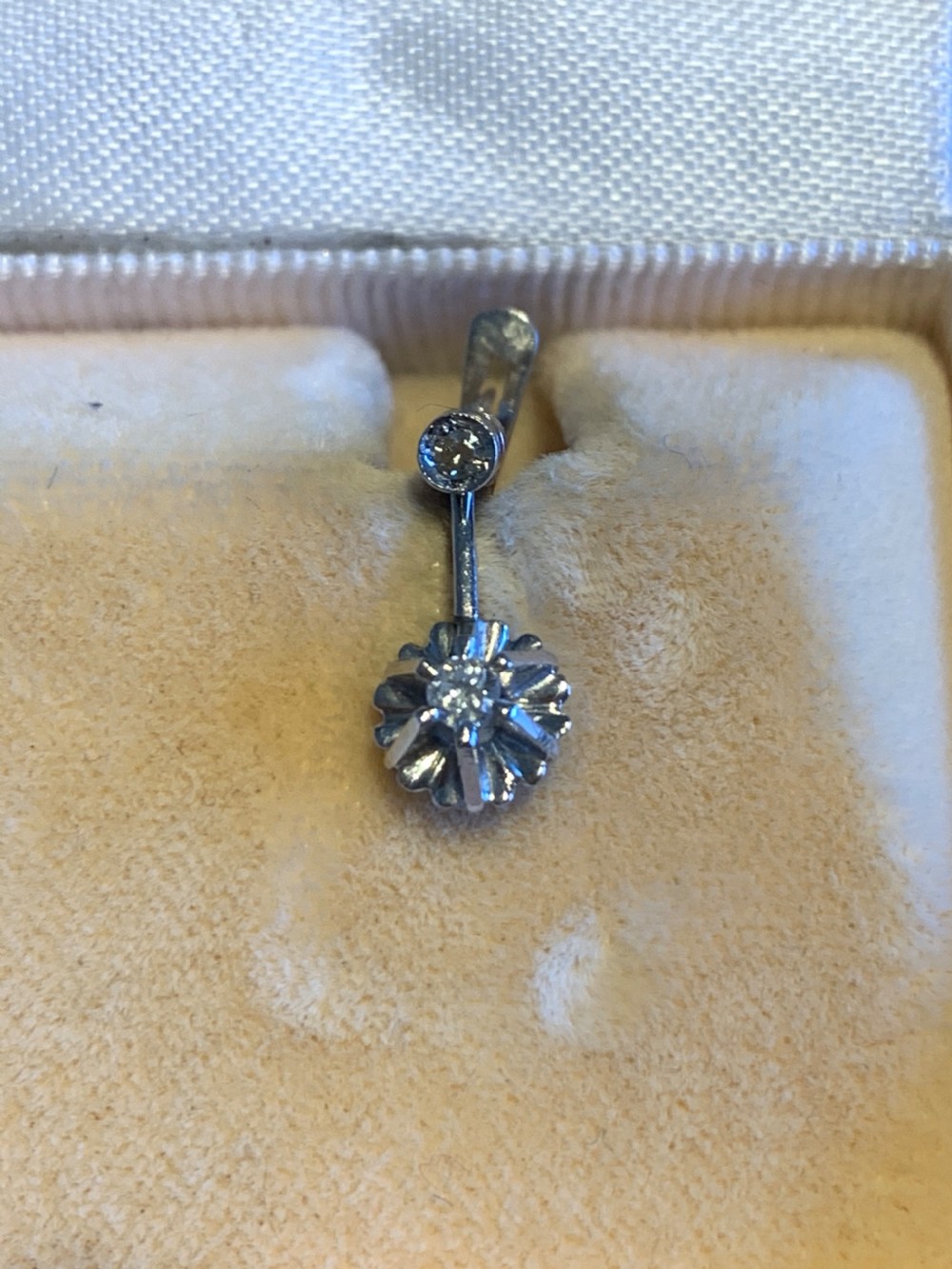 Diamond Mid Century Earrings View IV