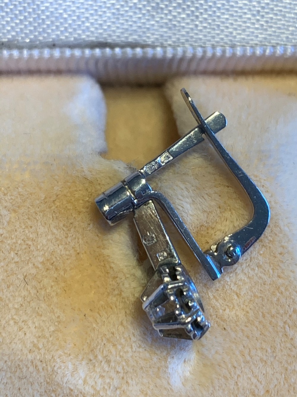 Diamond Mid Century Earrings View IX