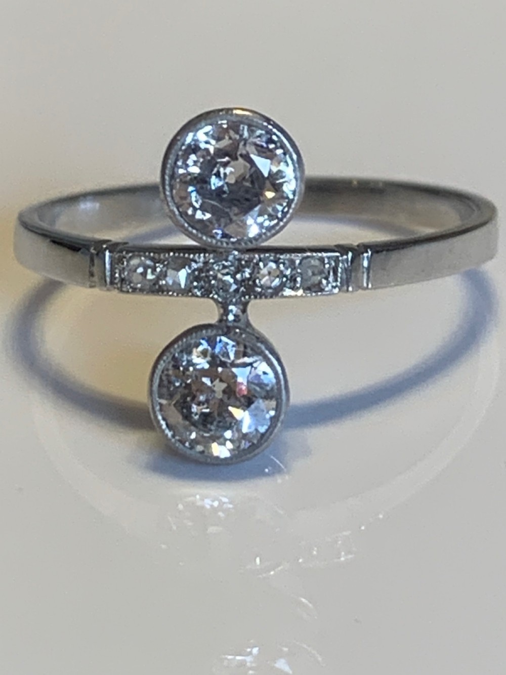Art Deco Diamond Ring View IX