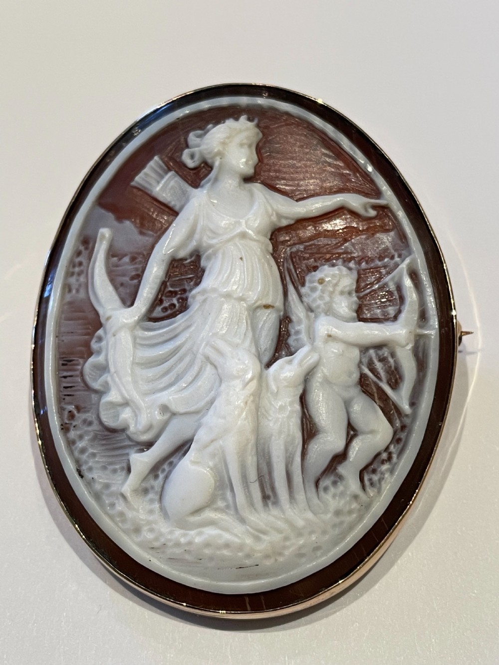 Antique Victorian Gold Cameo