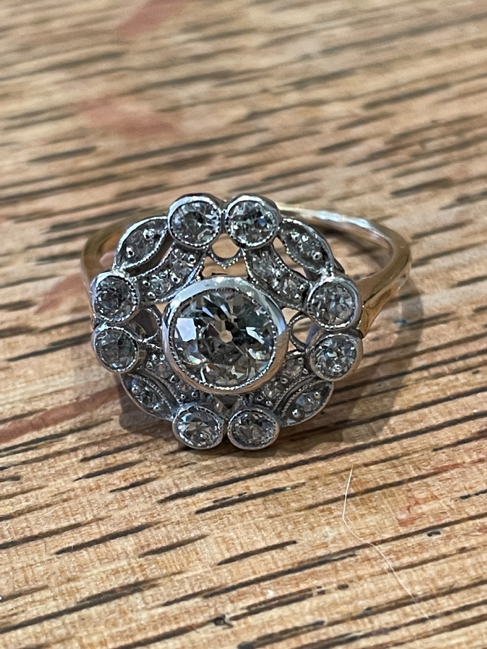 Edwardian Diamond Ring View IV