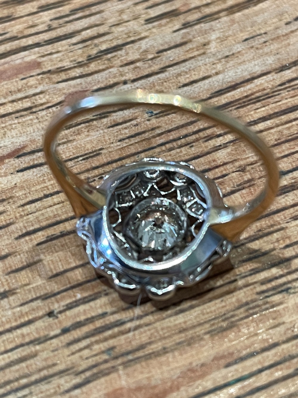 Edwardian Diamond Ring View VII