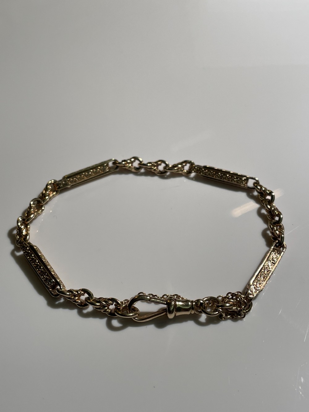 1950s Watch Chain Style Bracelet View VI