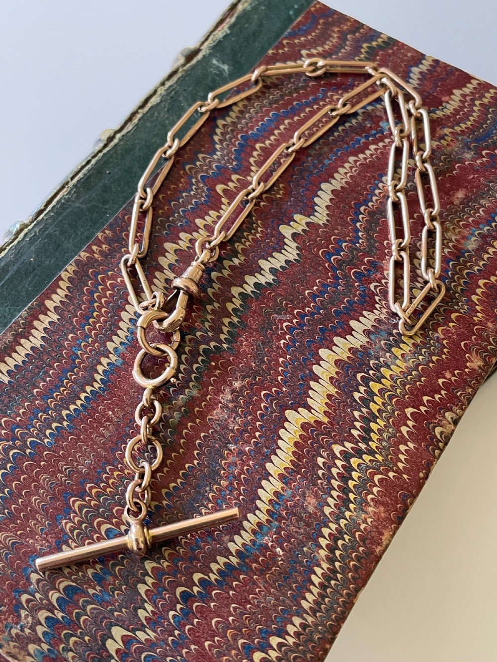 Edwardian 9ct Gold Watch Chain View II