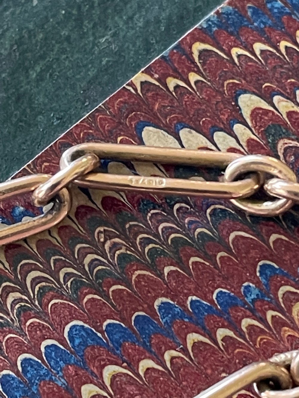 Edwardian 9ct Gold Watch Chain View IV