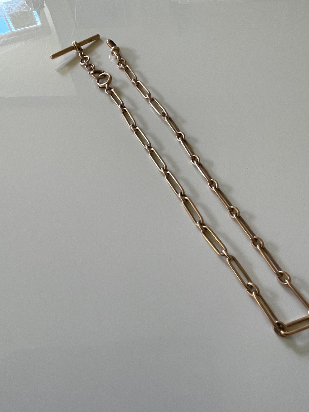 Edwardian 9ct Gold Watch Chain View VII