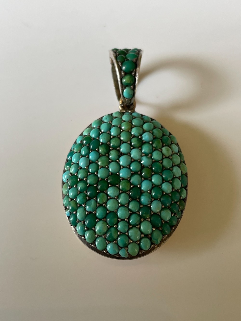 Antique Turquoise Victorian Locket
