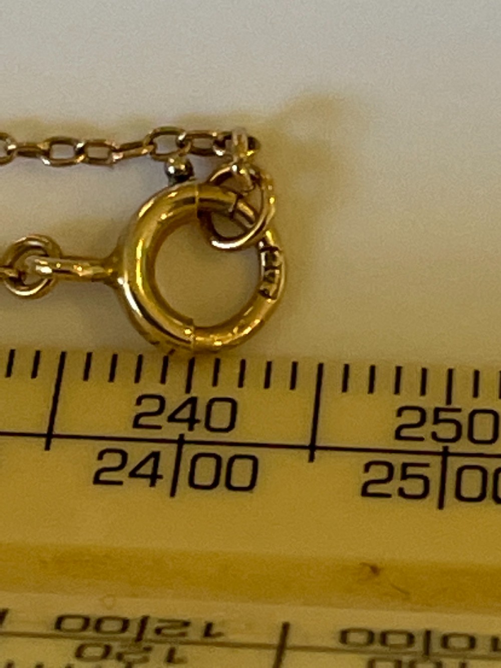 Edwardian Pearl 9ct Gold Necklace View VI