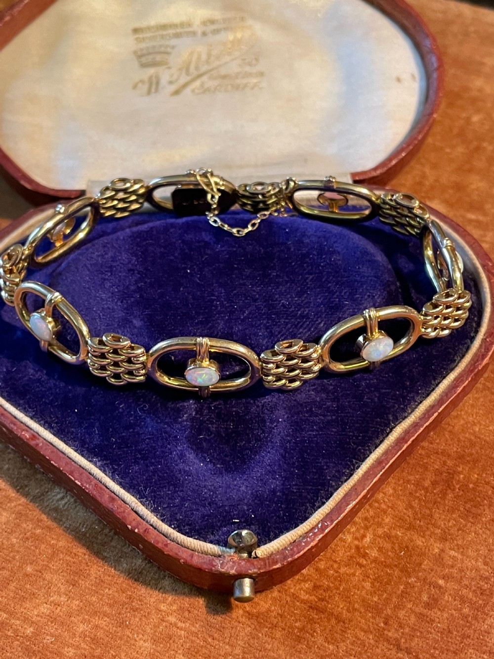 Edwardian Deakin and Francis Opal Bracelet