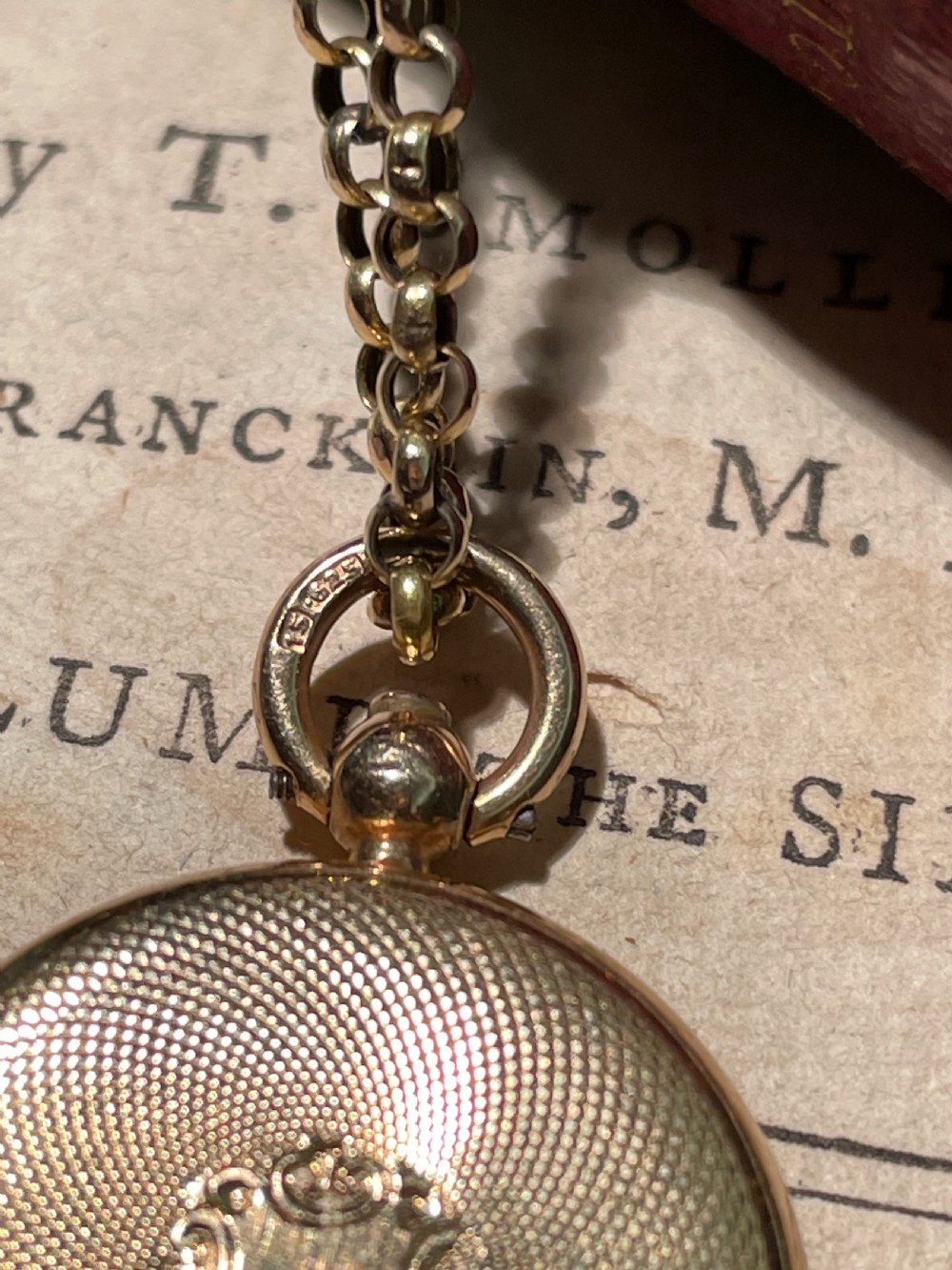 15ct Gold Edwardian Locket View II