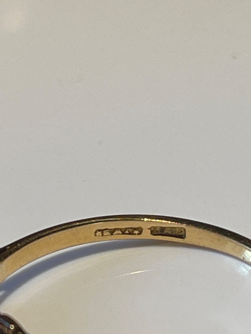 A Mid Century Diamond Trilogy Ring View III