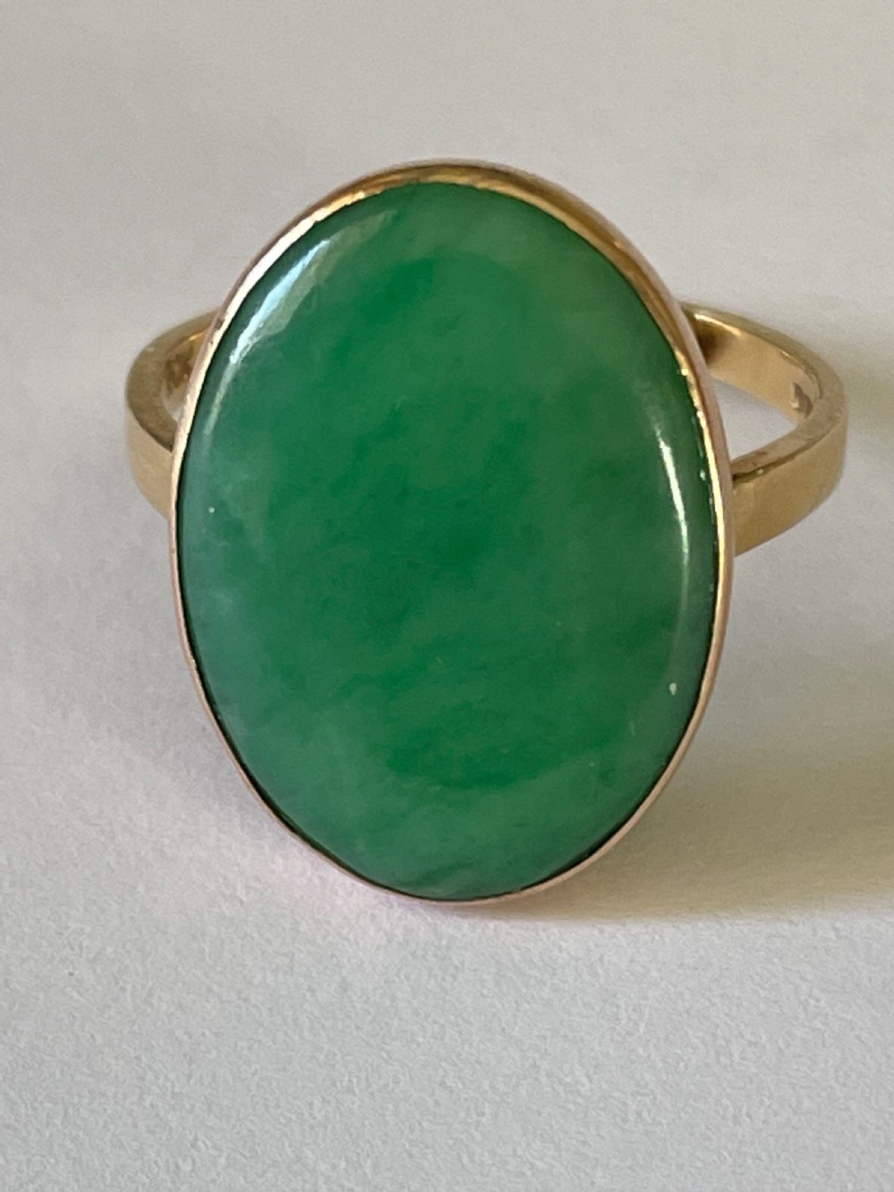 Jadeite 18ct Gold Ring View II