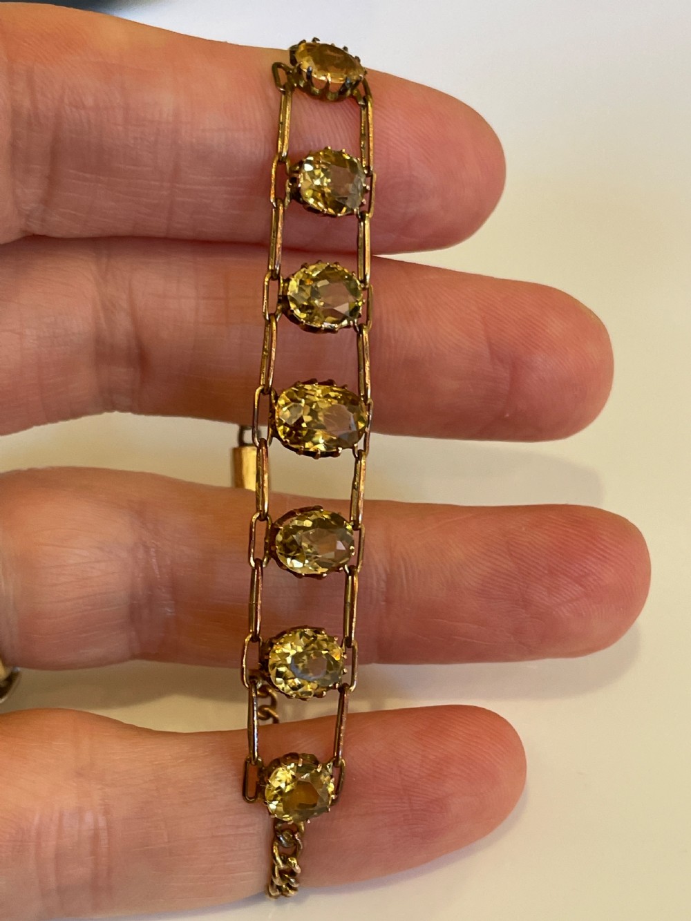  Zircon Early 20th Century Bracelet View V