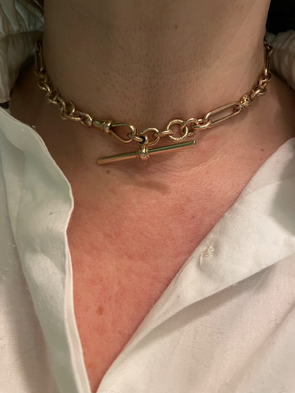 Edwardian Heavy Watch Chain  View II
