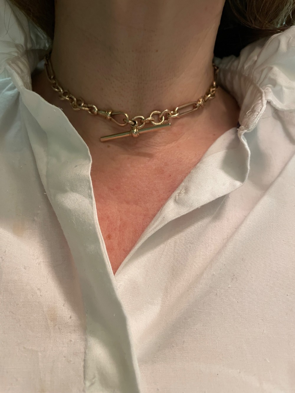 Edwardian Heavy Watch Chain  View III