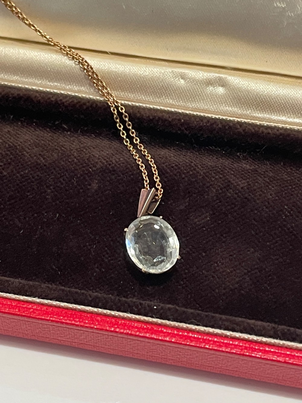 Aquamarine Pendant View II