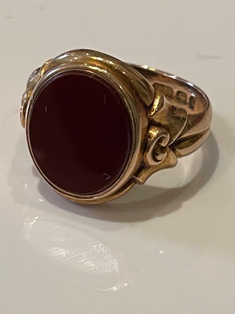 Victorian 15ct Gold Signet Ring  View III