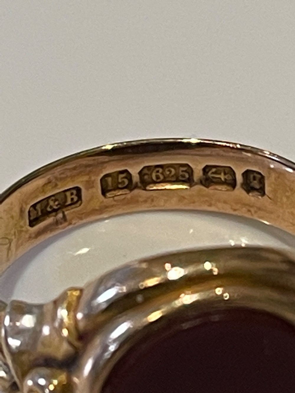 Victorian 15ct Gold Signet Ring  View IV