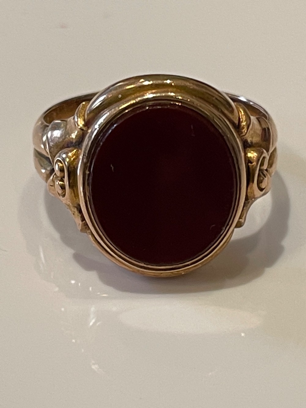 Victorian 15ct Gold Signet Ring  View VI